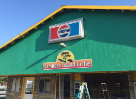 Jamrock Island Grille outside