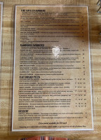 Moose Knuckle Bbq, Burgers And Brew menu