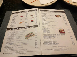 Mizu Japanese Steak House And Sushi menu