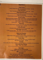 Megpies Bakery Cafe menu