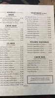 Kum-yon's menu