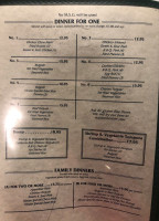 Kum-yon's menu