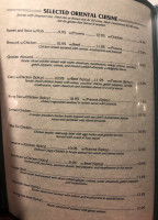 Kum-yon's menu