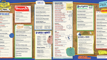 Pluckers Wing menu