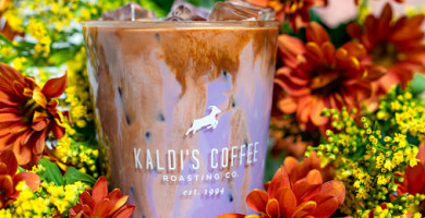 Kaldi's Coffee inside