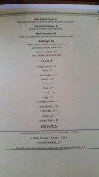 Town House Cafe menu