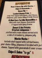 Taco Mama menu