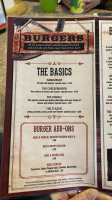 Grazers Burgers And Beer menu