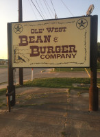 Ole' West Bean Burger food