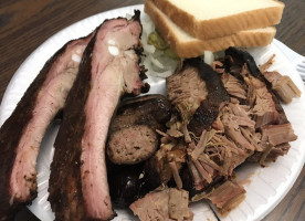 Longoria's Bbq food