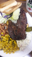 Longoria's Bbq food