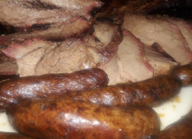 Longoria's Bbq food