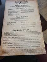 Barolo Grille menu