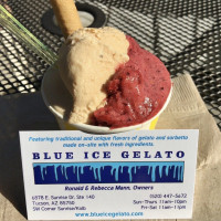 Blue Ice Gelato food