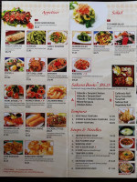 Sakura's Sushi And Grill menu