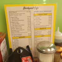 The Brickyard Cafe food