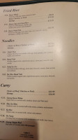 Saen Thai Cuisine menu