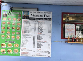 El Guerrero Azteca food