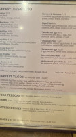 El Nuevo Mexico menu