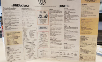 Caffé Buondí menu