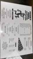 Peezer's Pizza menu