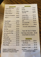 C J's Family menu