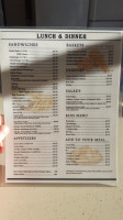 Richman's Cafe menu