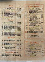 No. 1 China Garden menu