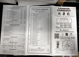 Landover Carry-out menu