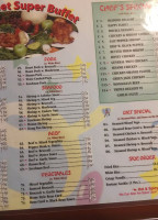 East Gourmet menu