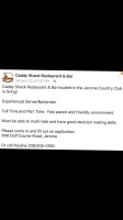 Caddy Shack Restaurant Bar food