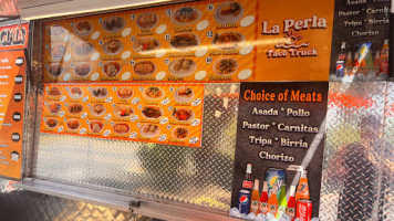 La Perla Taco Truck food