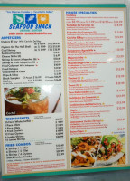 Seafood Shack Inc menu