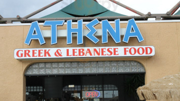 Athena's Greek Lebanese outside