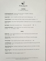 Burlingame menu