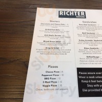 Richter Tavern menu