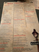 Harry's Seafood And Grille menu