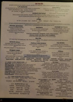 Bonn-Fire, LLC menu