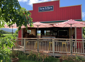 Farm To Barn Cafe Juicery outside