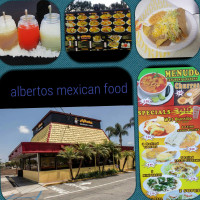 Alberto's Mexican Food food