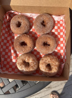 Fred's Coffee Donuts food