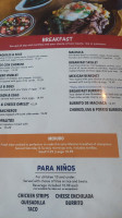 Mi Ranchito Cantina menu