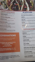 Mi Ranchito Cantina menu