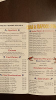 Crab Seafood Shack menu