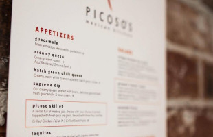 Picoso's Mexican Kitchen food