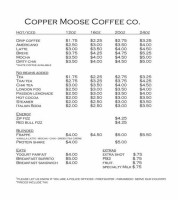 Copper Moose Coffee Co outside