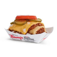 Original Tommy's World Famous Hamburgers food