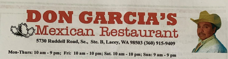 Don Garcia's Mexican food