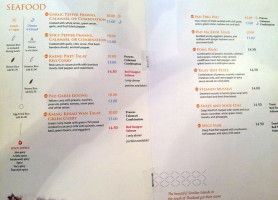 Thai Orchid Cafe Main Street menu