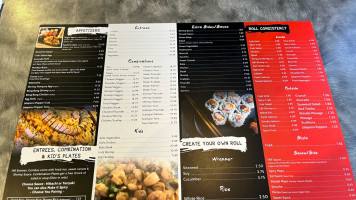 Little Tokyo menu